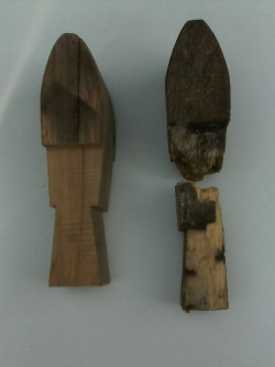 Neuer und alter Zahn Neuer und alter Zahn