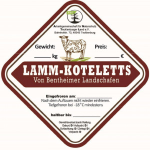 Lammkotelett Lammkotelett