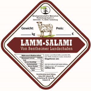 Lammsalami, ca 250g Lammsalami, ca 250g