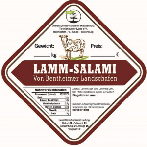 Lammsalami, ca 250g Lammsalami, ca 250g